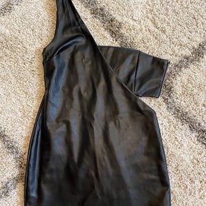 Revolve Leather Mini dress